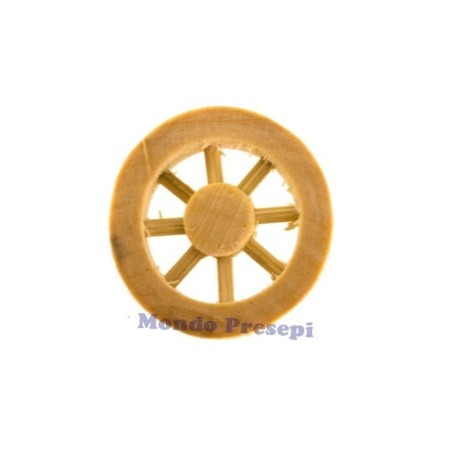Ruota in legno ø 3 Cm Mondo Presepi
