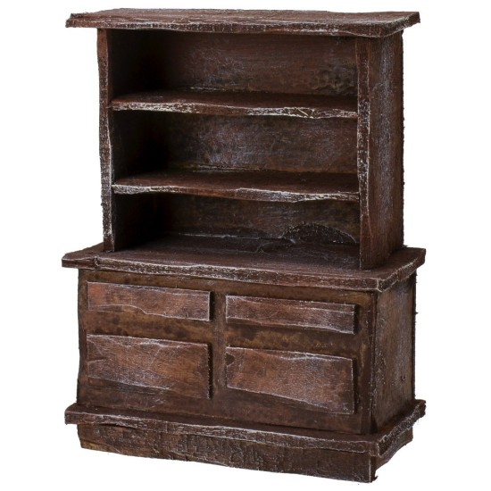 Credenza in legno antichizzato cm 10,5x5,5x14 h