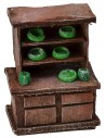 Sideboard in antiqued wood with small parts cm 5x3x7 h