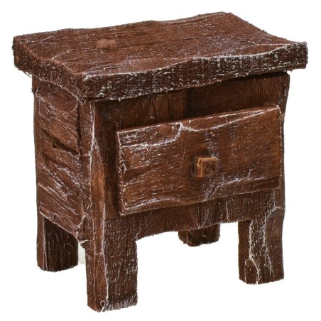 Comodino in legno antichizzato cm 4x3x4 h