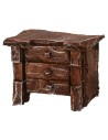 Comò in legno antichizzato cm 4x2x3 h Mondo Presepi