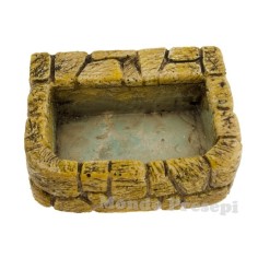 Abbeveratoio in pietre cm 5,2x4,2 Mondo Presepi