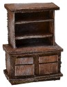 Aparador de madera envejecida cm 5x3x7 h