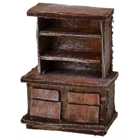 Credenza in legno antichizzato cm 5x3x7 h