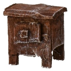 Comodino in legno antichizzato cm 2x1,5x2 h 2