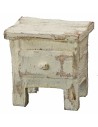 Comodino in legno sbiancato cm 4x3x4 h Mondo Presepi
