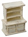 Sideboard in bleached wood cm 5x3x7 h