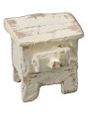Comodino in legno sbiancato cm 2x1,5x2 h