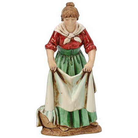 Set 3 statue affacciate 10 cm Landi Moranduzzo