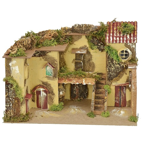 Casale con arco cm 33x18x23 h Mondo Presepi