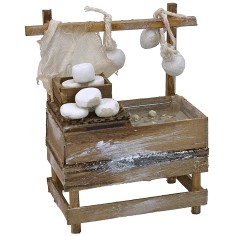 Banco con mozzarelle e burrate cm 10x6,5x11 h 2