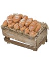 Banchetto con pane cm 6x3x3,5 h