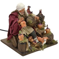 Beone seduto in movimento serie 30 cm 2