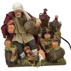 Beone seduto in movimento serie 30 cm