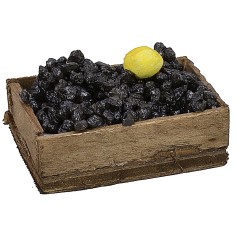 Caja con mejillones cm 4,2x3,2x1,4 Mundo Pesebres 2