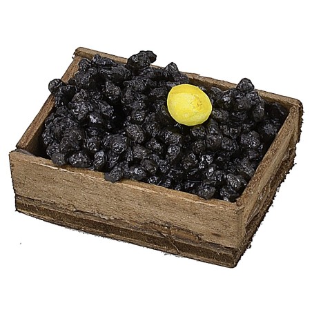 Cassetta con cozze cm 4,2x3,2x1,5