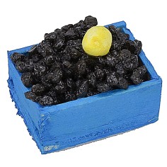 Caja de pescado Mejillones cm 3,2x2,5x1,4 Mundo Pesebres