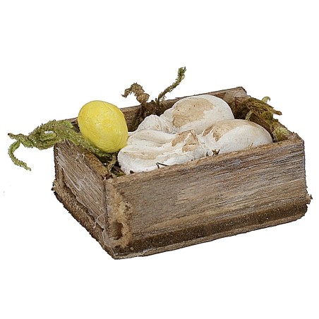 Caja de pescado Pulpo cm 3,2x2,5x1,4 Mundo Belenes