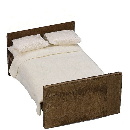Letto matrimoniale in legno cm 10x7x4,7 h