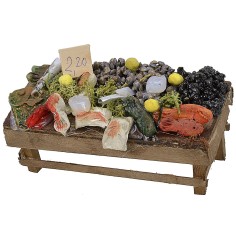 Fishmonger counter cm 12x6x5.5 h. 2