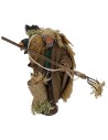 Farmer with pitchfork 10 cm