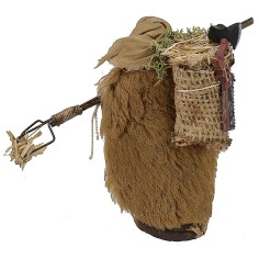 Granjero con horca 10 cm Mundo Pesebre 2
