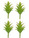 Cespuglio giallo-verde senza base h 3,5 cm