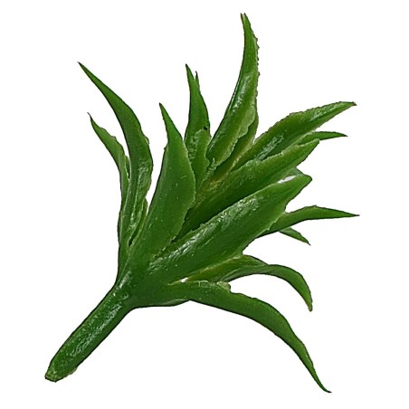 Conjunto de 4 arbustos verdes sin base h 3 cm Mondo Presepi