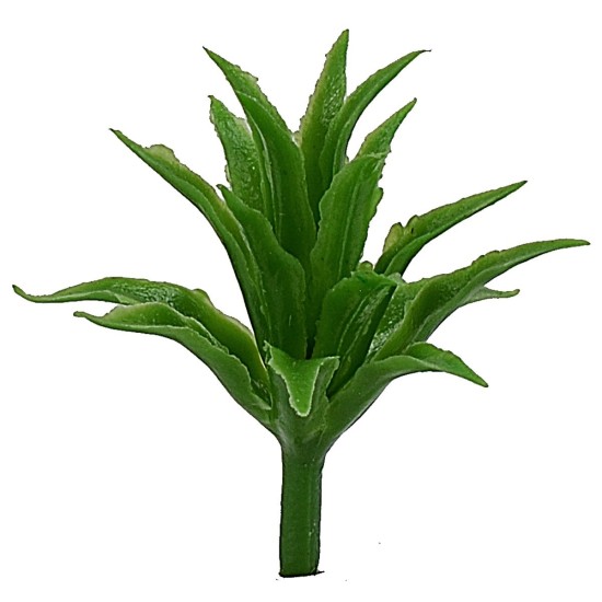 Set 4 cespugli verdi senza base h 3 cm Mondo Presepi