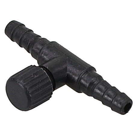 Raccordo con rubinetto ø 4 mm