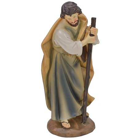 San José serie 20 cm en resina Mundo Pesebres
