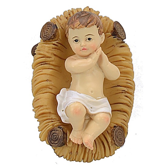 Natividad 5 figuras de resina de 20 cm Mundo Pesebres