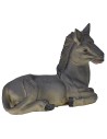 Asino seduto in resina per statue da 30 cm
