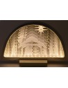 3D Nativity Scene and Three Wise Men with warm white light cm