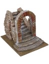 Staircase with arch for Nativity Scene cm 14,5x19,5x17 h