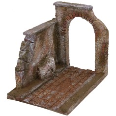 Strada con arco componibile cm 17,5x24x20 h