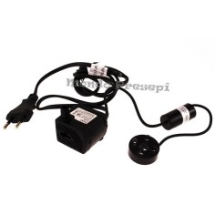 Bomba de agua con luces LED de colores para belén 200l/h cm 35