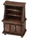 Credenza in legno antichizzato cm 5x3x7,5 h Mondo Presepi