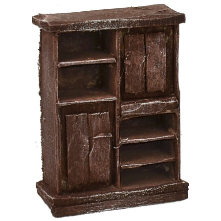 Mueble de cocina de madera envejecida cm 5x2,5x6,5 h Mundo