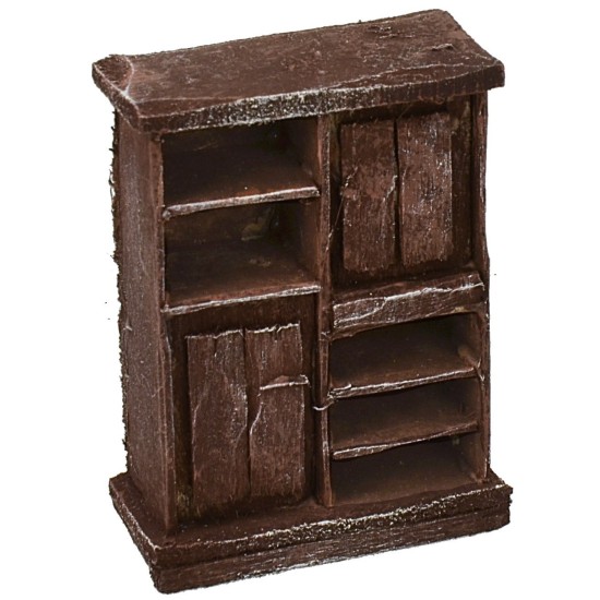 Mueble de cocina de madera envejecida cm 5x2,5x6,5 h Mundo