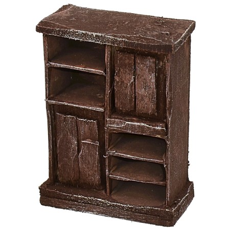 Mueble de cocina de madera envejecida cm 5x2,5x6,5 h Mundo