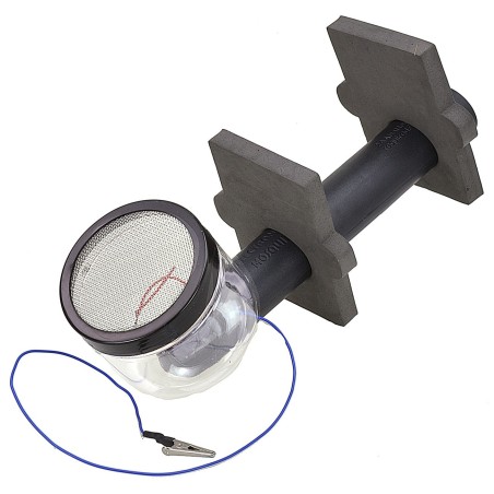 Realistic effect electrostatic weed diffuser with wires