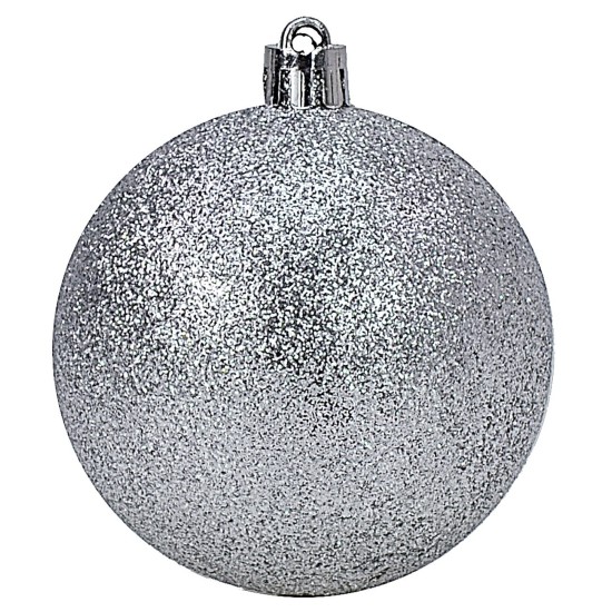 Set 24 palline piombo ø 6-7 cm per albero di Natale Mondo