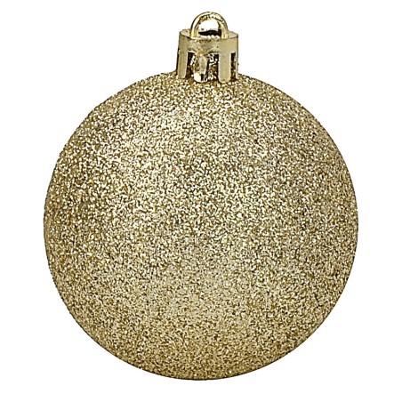 Set 24 palline champagne ø 6-7 cm per albero di Natale