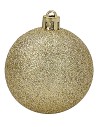 Set of 24 champagne balls ø 6-7 cm for Christmas tree