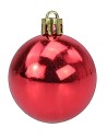 Set of 20 red balls ø 4-5-6 cm for Christmas tree