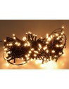 Chain of 180 warm white LEDs with plays of light for indoor and