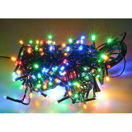 Chain of 180 multicolor LEDs with plays of light for indoor and