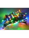 Cadena de 100 luces LED de colores con juegos de luces para