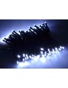 Chain of 100 cold white LEDs with plays of light for indoor and